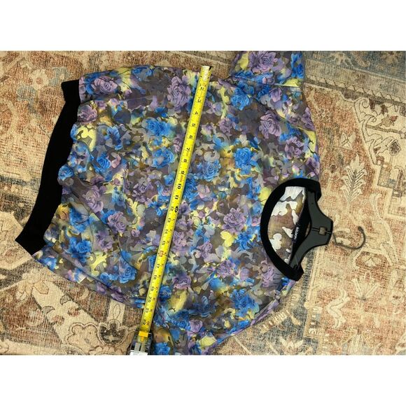Tildon Embroidered Floral Top Multi-Color Sheer Sweater, Size Large - Picture 3 of 8
